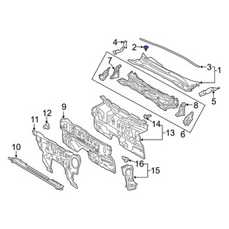 Toyota OE - Stone Deflector Clip