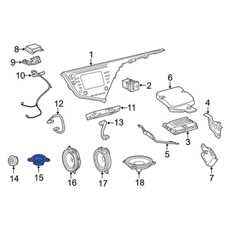 Toyota OE - Front Inner Speaker