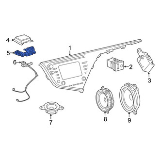 Toyota OE - GPS Navigation System Antenna Bracket