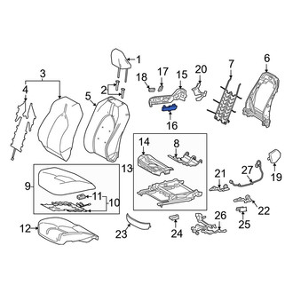 Toyota OE - Front Right Power Seat Switch