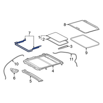 Toyota OE - Sunroof Cable