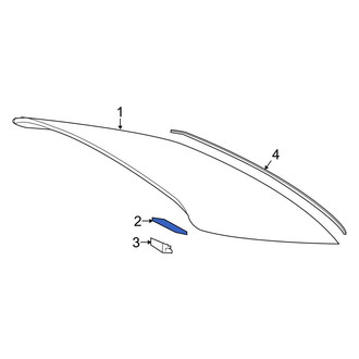 Toyota OE - Front Windshield Spacer