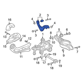 Toyota OE - Rear Left Upper Suspension Control Arm