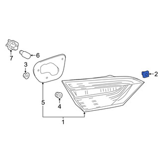 Toyota OE - Back Up Light Grommet