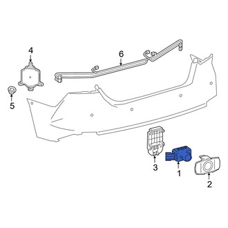 Toyota OE - Rear Parking Aid Sensor