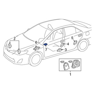 Toyota OE - Right Air Bag Seat Sensor Mat