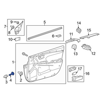 Toyota OE - Door Interior Trim Panel Screw