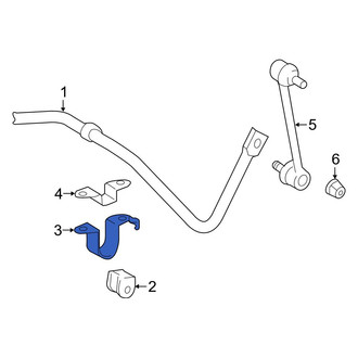 Toyota OE - Suspension Stabilizer Bar Bracket