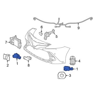 Toyota OE - Rear Parking Aid Sensor