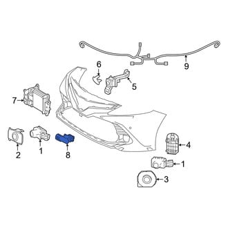 Toyota OE - Front Ambient Air Temperature Sensor