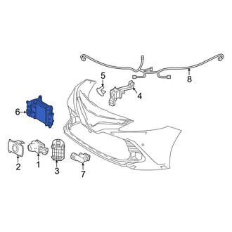 Toyota OE - Front Cruise Control Distance Sensor