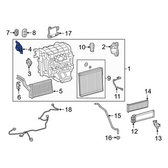 Toyota OE - HVAC Air Inlet Door Actuator