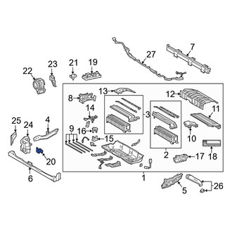 Toyota OE - Drive Motor Battery Pack Bracket