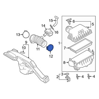 Toyota OE - Engine Air Duct Clamp