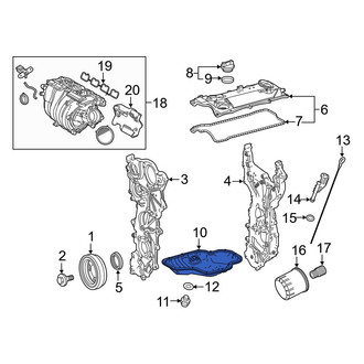 Toyota OE - Engine Oil Pan