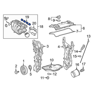 Toyota OE - Engine Intake Manifold Gasket