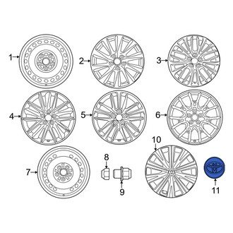 Toyota OE - Wheel Cap
