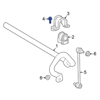 Toyota OE - Suspension Stabilizer Bar Bracket Bolt