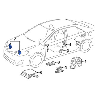 Toyota OE - Front Air Bag Impact Sensor