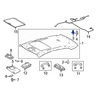 Toyota OE - Headliner Clip