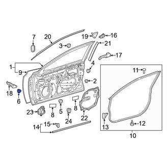 Toyota OE - Rear Door Plug