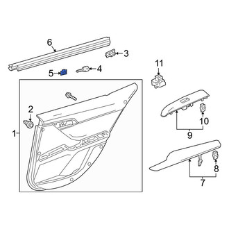 Toyota OE - Door Interior Trim Panel Grommet