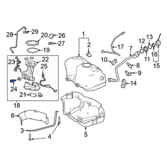 Toyota OE - Fuel Injection Pressure Regulator