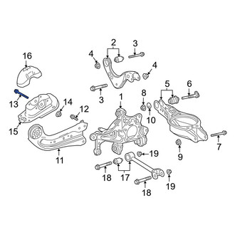 Toyota OE - Suspension Trailing Arm Bolt