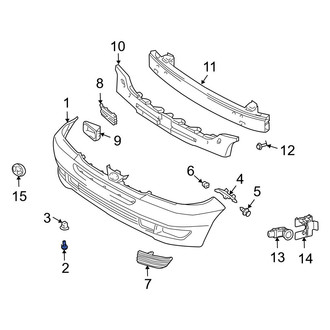Toyota OE - Front Fender Liner Screw