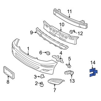Toyota OE - Parking Aid Sensor Bracket