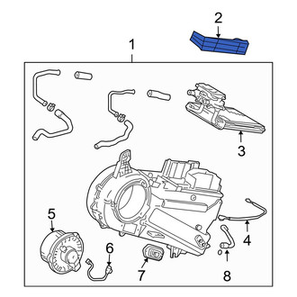 Toyota OE - HVAC Unit Case Cover
