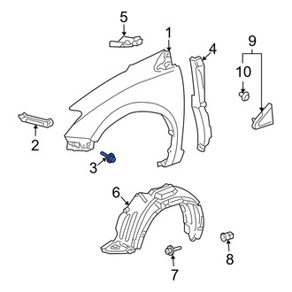 Toyota OE - Fender Support Bolt
