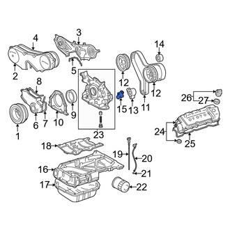 Toyota OE - Engine Timing Belt Tensioner