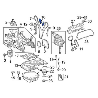 Toyota OE - Upper Engine Timing Chain Guide