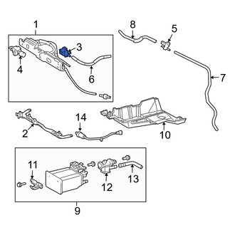 Toyota OE - Exhaust Gas Recirculation (EGR) Vacuum Delay Valve
