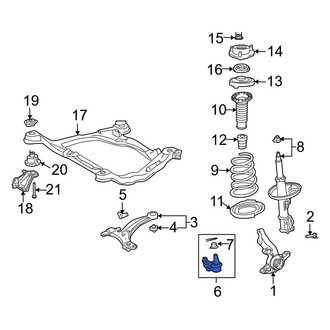 Toyota OE - Front Right Suspension Ball Joint