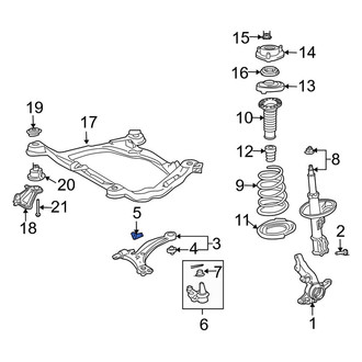 Toyota OE - Front Suspension Control Arm Bumper