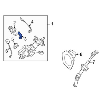 Toyota OE - Steering Column Lock Clamp