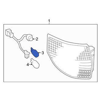 Toyota OE - Tail Light Bulb