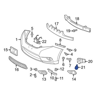 Toyota OE - Front Parking Aid Sensor Housing