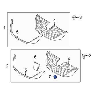 Toyota OE - Grille Emblem Nut