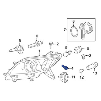 Toyota OE - Headlight Mounting Bolt