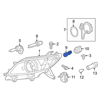 Toyota OE - Front Turn Signal Light Bulb