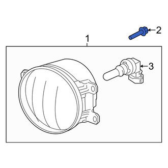 Toyota OE - Fog Light Screw