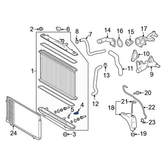 Toyota OE - Radiator Drain Plug