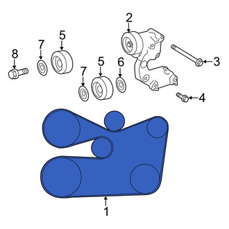 Toyota OE - Serpentine Belt