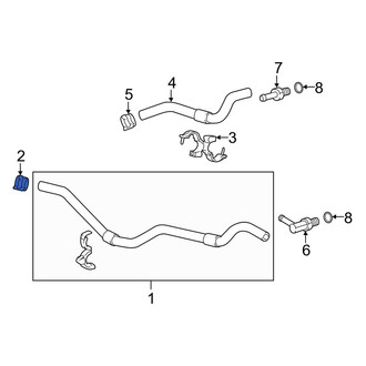 Toyota OE - Automatic Transmission Oil Cooler Clamp