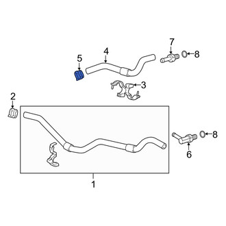 Toyota OE - Automatic Transmission Oil Cooler Clamp