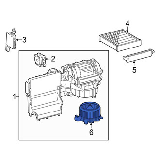 Toyota OE - HVAC Blower Motor Assembly