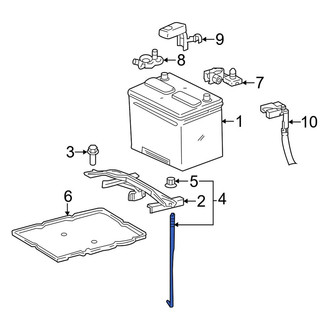 Toyota OE - Battery Hold Down Stud